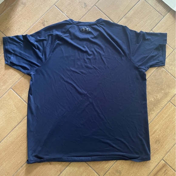 Under Armour The Tech Tee Navy Short Sleeve Shirt Men's XL - Picture 6 of 7
